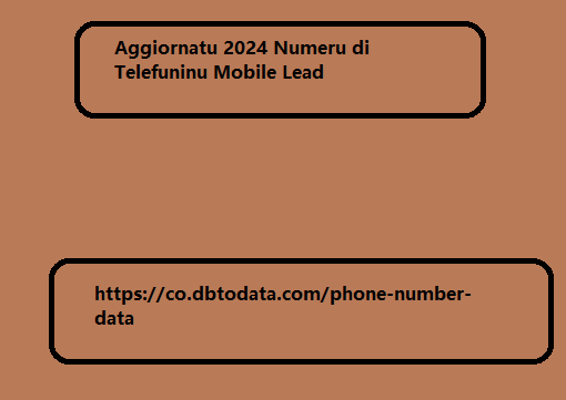 Aggiornatu 2024 Numeru di Telefuninu Mobile Lead