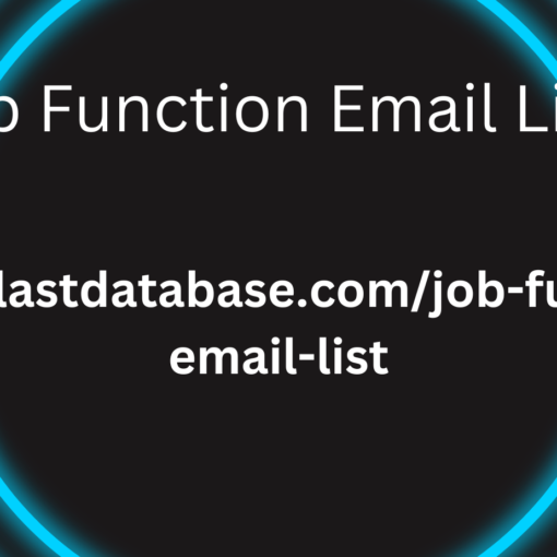 Job Function Email Listea