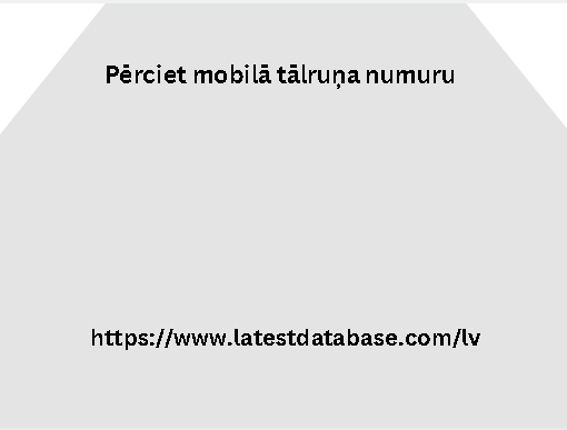 Pērciet mobilā tālruņa numuru