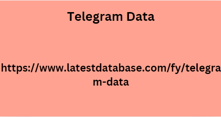 Telegram Data