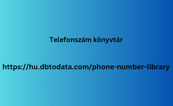 Telefonszám könyvtár