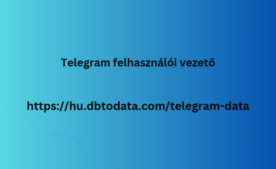 Telegram felhasználói vezető