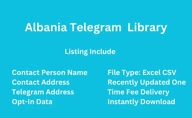 Albania telegram library