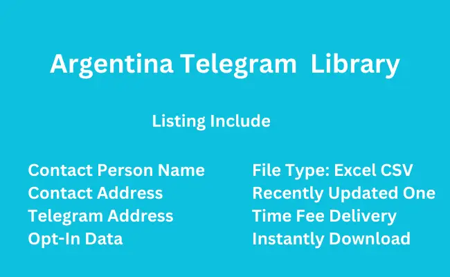 Argentina telegram library