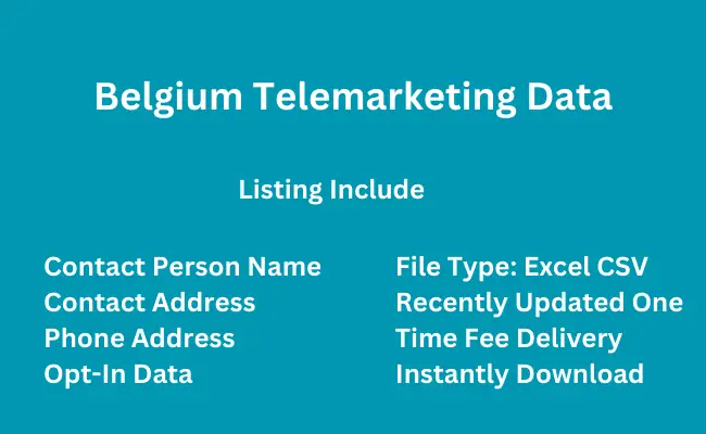 Belgium telemarketing data