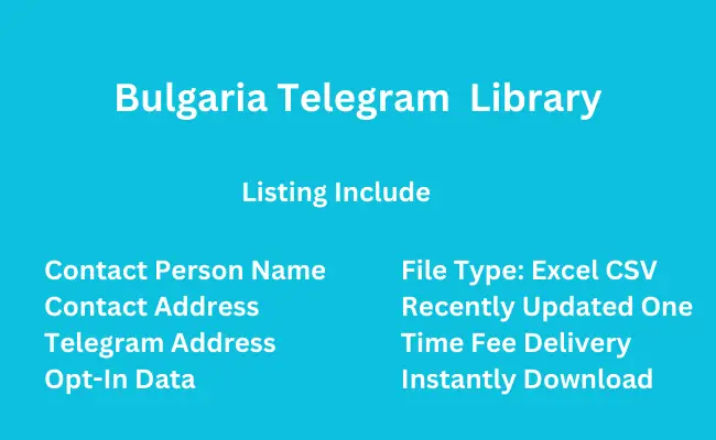 Bulgaria telegram library