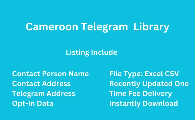 Cameroon telegram library