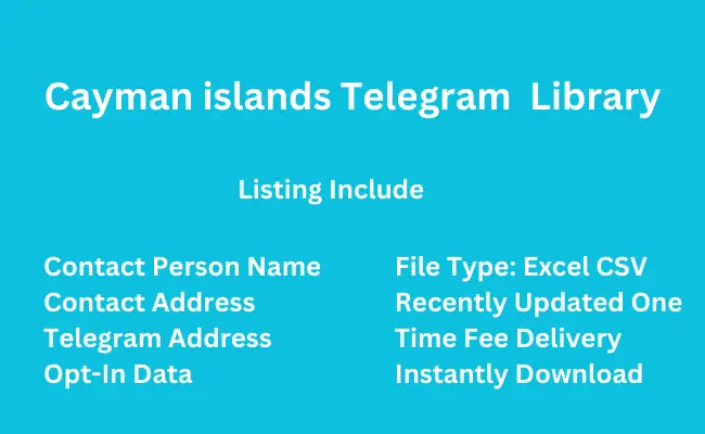 Cayman islands telegram library