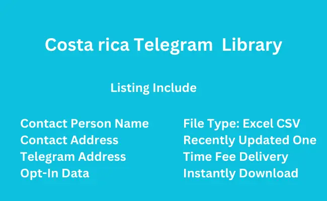 Costa rica telegram library