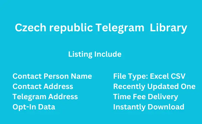 Czech republic telegram library