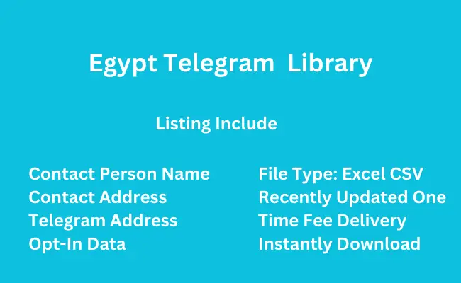 Egypt telegram library