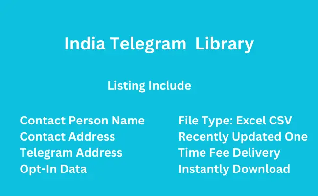 India telegram library