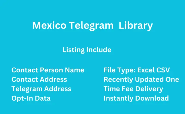 Mexico telegram library