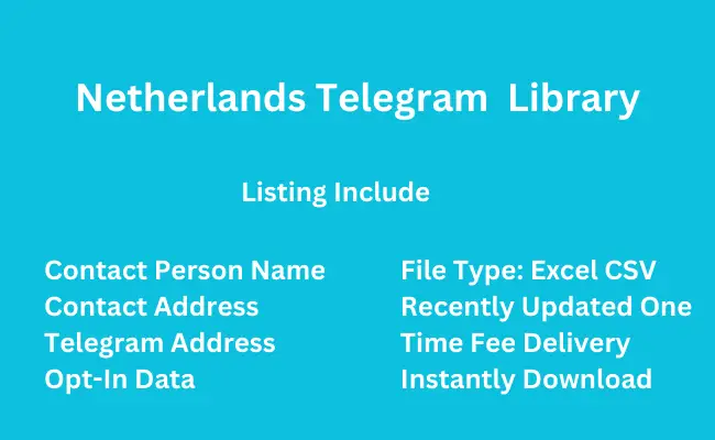 Netherlands telegram library