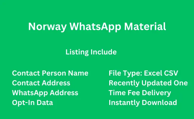 Norway whatsapp material