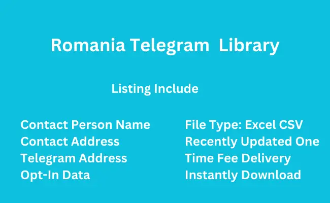 Romania telegram library