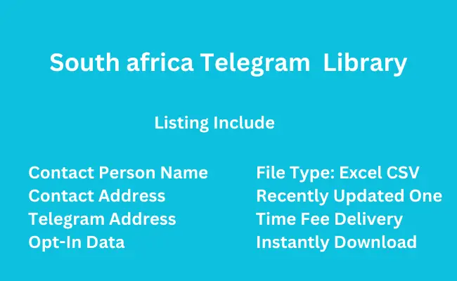 South Africa telegram library