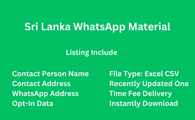 Sri Lanka whatsapp material